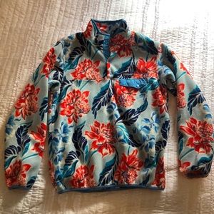 Women’s Floral Patagonia Pullover